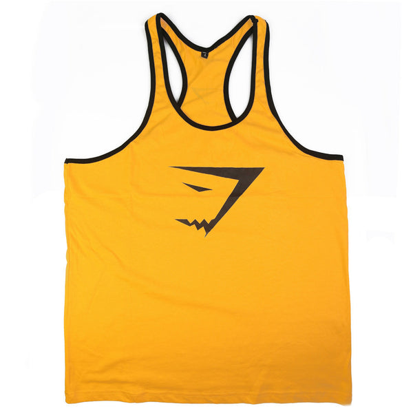 Tank Top Men Gym-shark Bodybuilding and Fitness